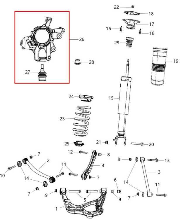 2011-2015 Dodge Durango SXT Rear Left Driver Side Spindle Knuckle Hub 4877103AD - Alshned Auto Parts