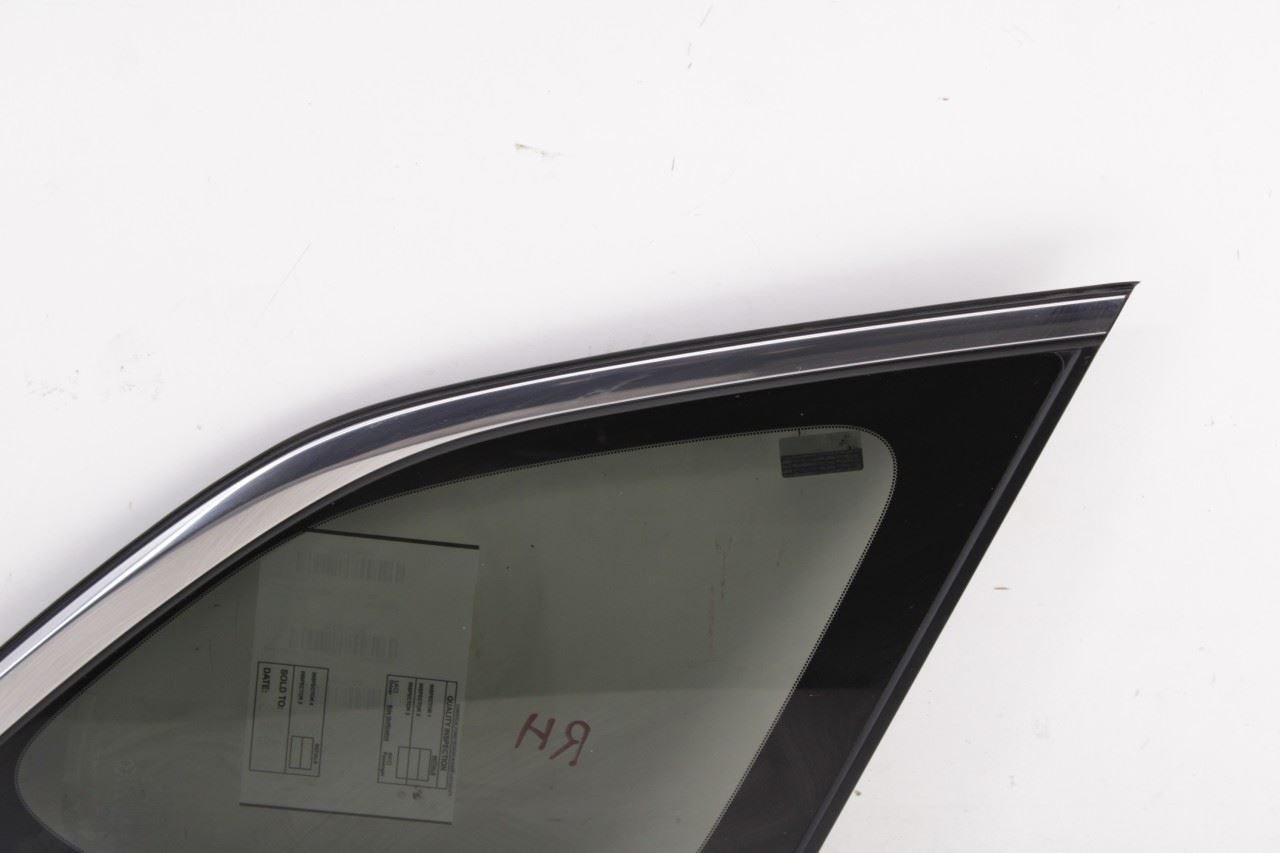 16-2023 Mazda CX-9 Grand Touring Rear Right Passenger Side Quarter Window Glass - Alshned Auto Parts