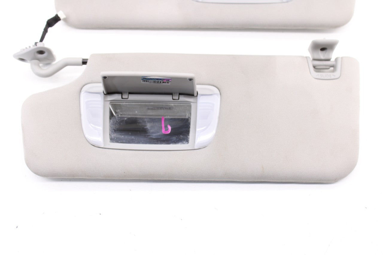 16-20 Toyota Sienna LE Front RH and LH Side Sun Visor Set w/ Illuminated Mirror - Alshned Auto Parts