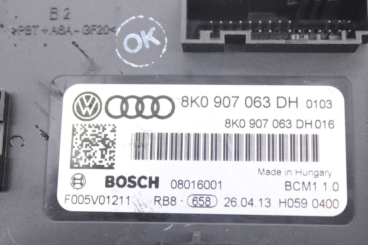 13-16 Audi S4 Premium Plus Body Computer Control Module BCM BCU 8K0907063DH OEM4