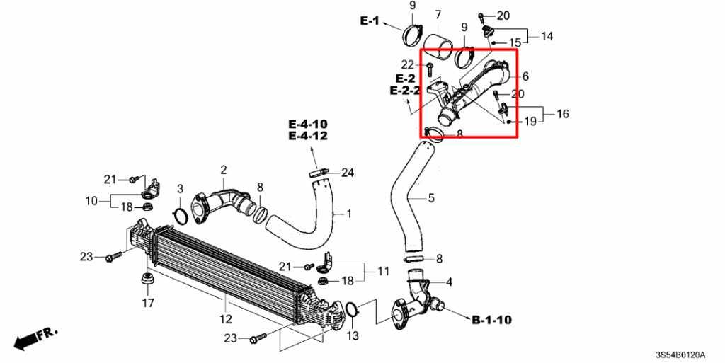 2023-2026 Acura Integra A-Spec 1.5L FWD Intercooler Water Outlet Hose Tube Pipe - Alshned Auto Parts