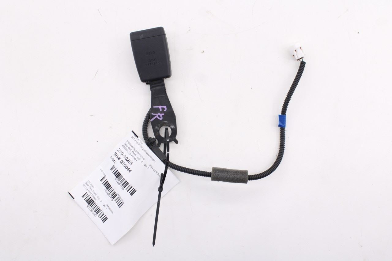 2022-2024 Toyota Corolla LE 2.0L FWD Front Passenger Right Side Seat Belt Buckle0