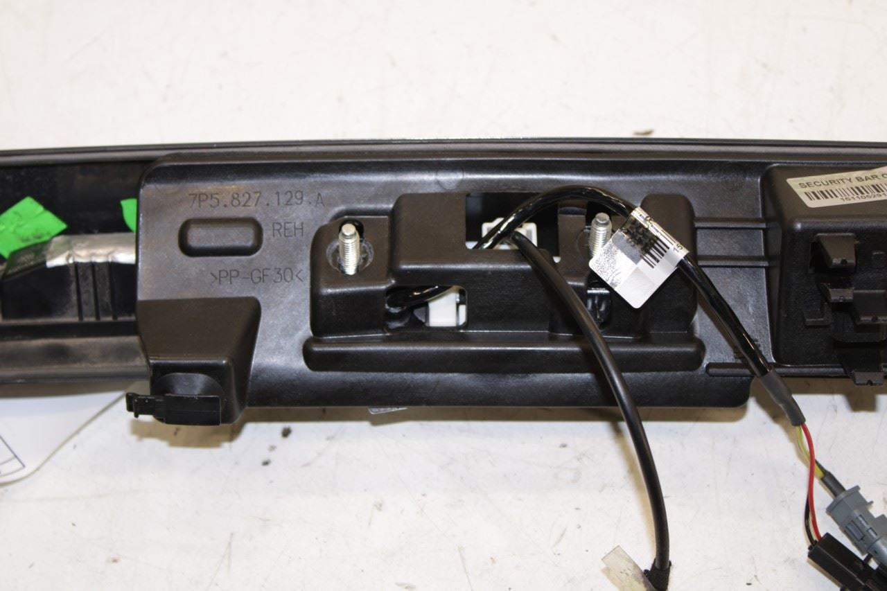 11-18 Porsche Cayenne Platinum AWD Liftgate Release Handle Trim w/ Backup Camera - Alshned Auto Parts