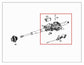 15-23 Mercedes-Benz C300 4Matic 2.0L AWD Steering Column Assembly 205-460-87-011