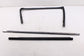 2010-20 Dodge Grand Caravan SXT Rear Left Door Window Run Channel Trim Belt Set7