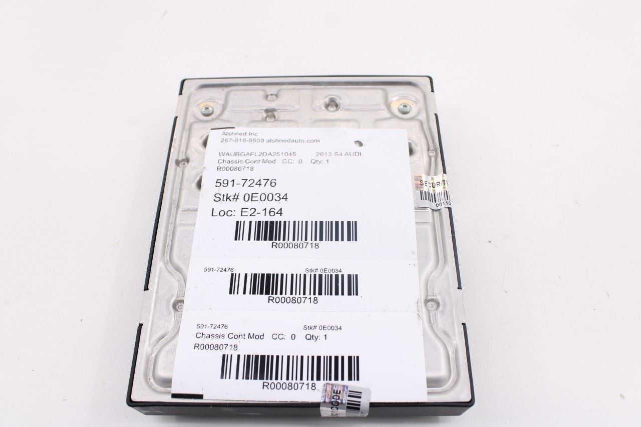 13-16 Audi S4 Premium Plus Body Computer Control Module BCM BCU 8K0907063DH OEM7