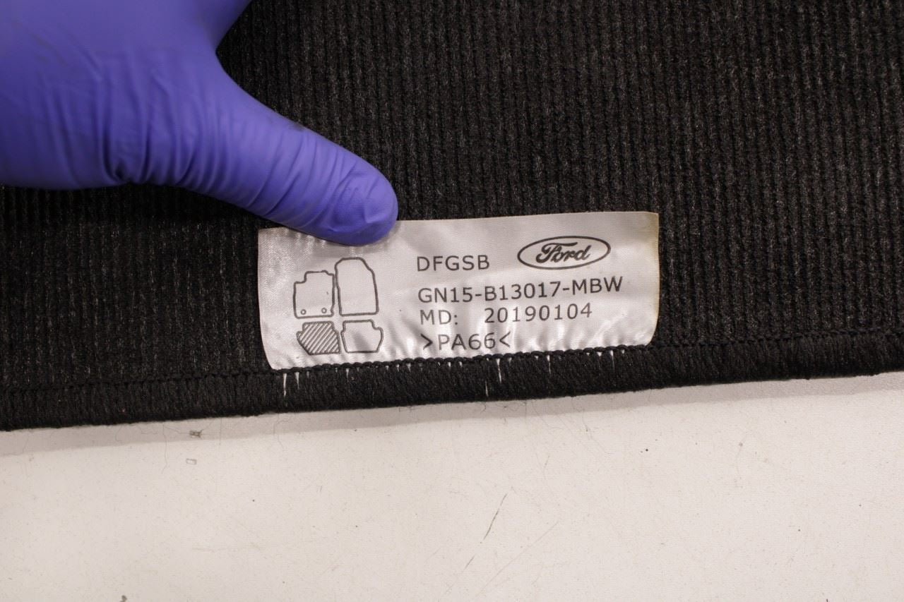 2018-22 Ford EcoSport SE Front and Rear RH and LH Interior Carpet Floor Mats Set - Alshned Auto Parts