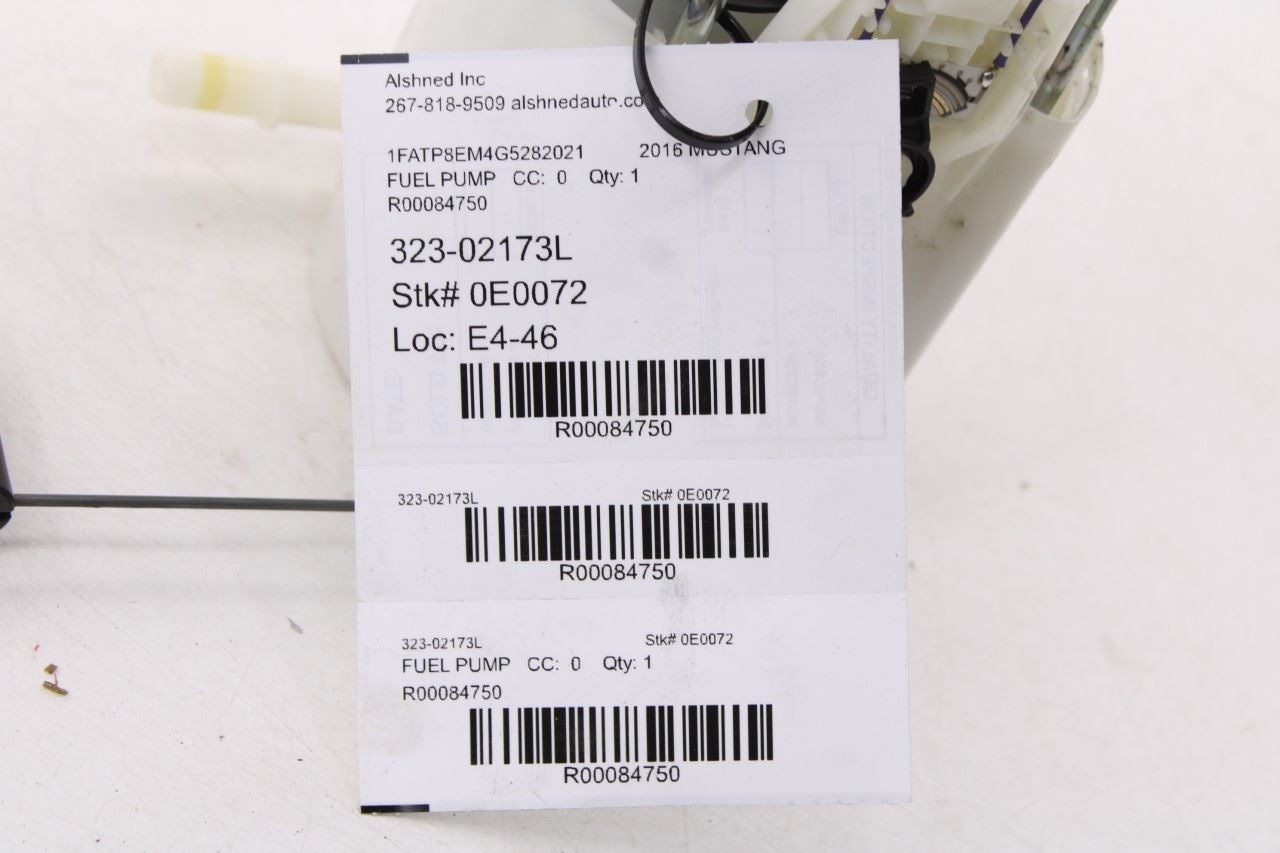 2015-2018 Ford Mustang Conv 3.7L V6 In Tank Fuel Pump Assembly FR3C-9H307-BD OEM12