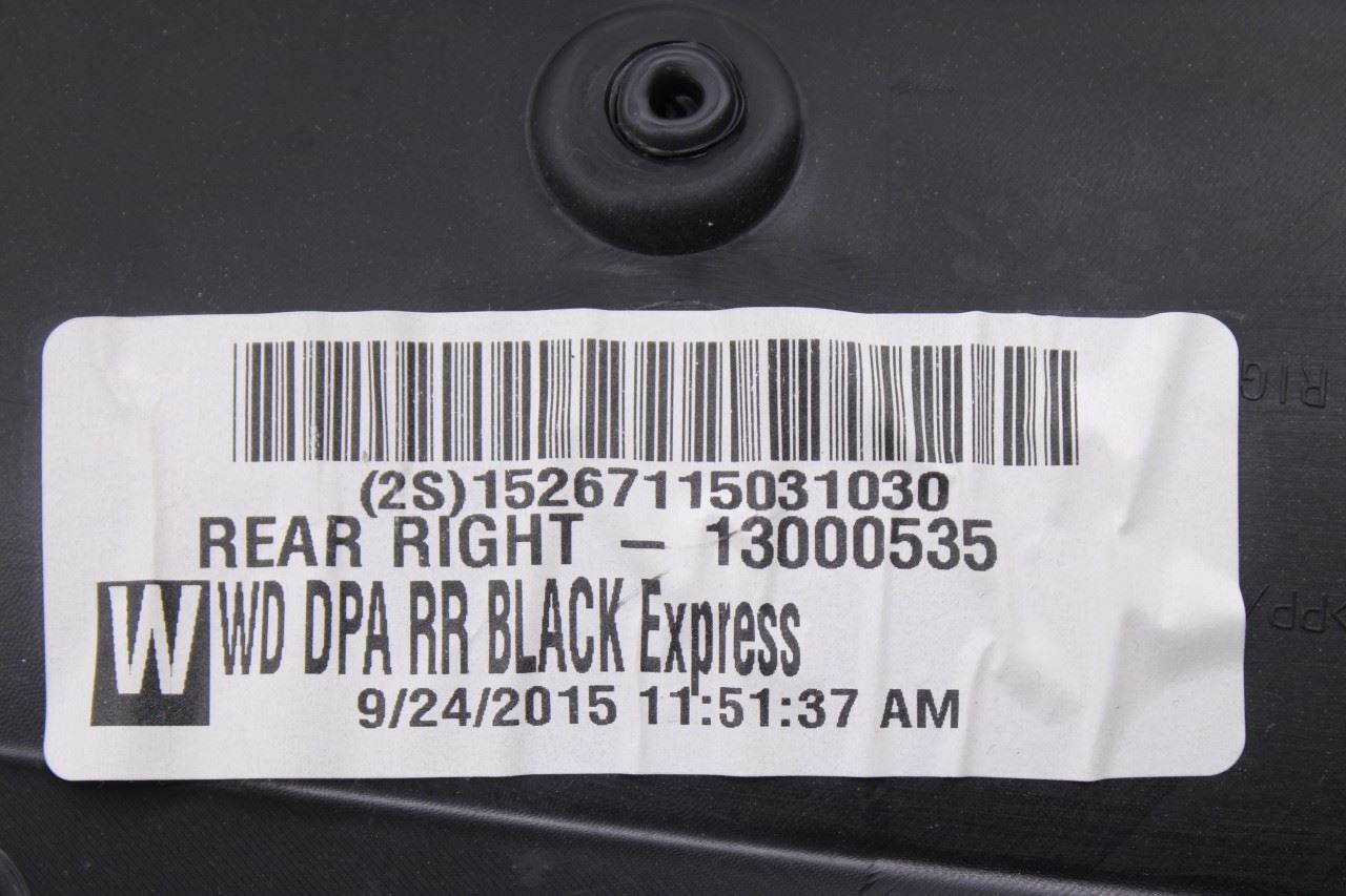 2013-2015 Dodge Durango SXT Rear Right Side Door Trim Panel 1GS802X9AG OEM21