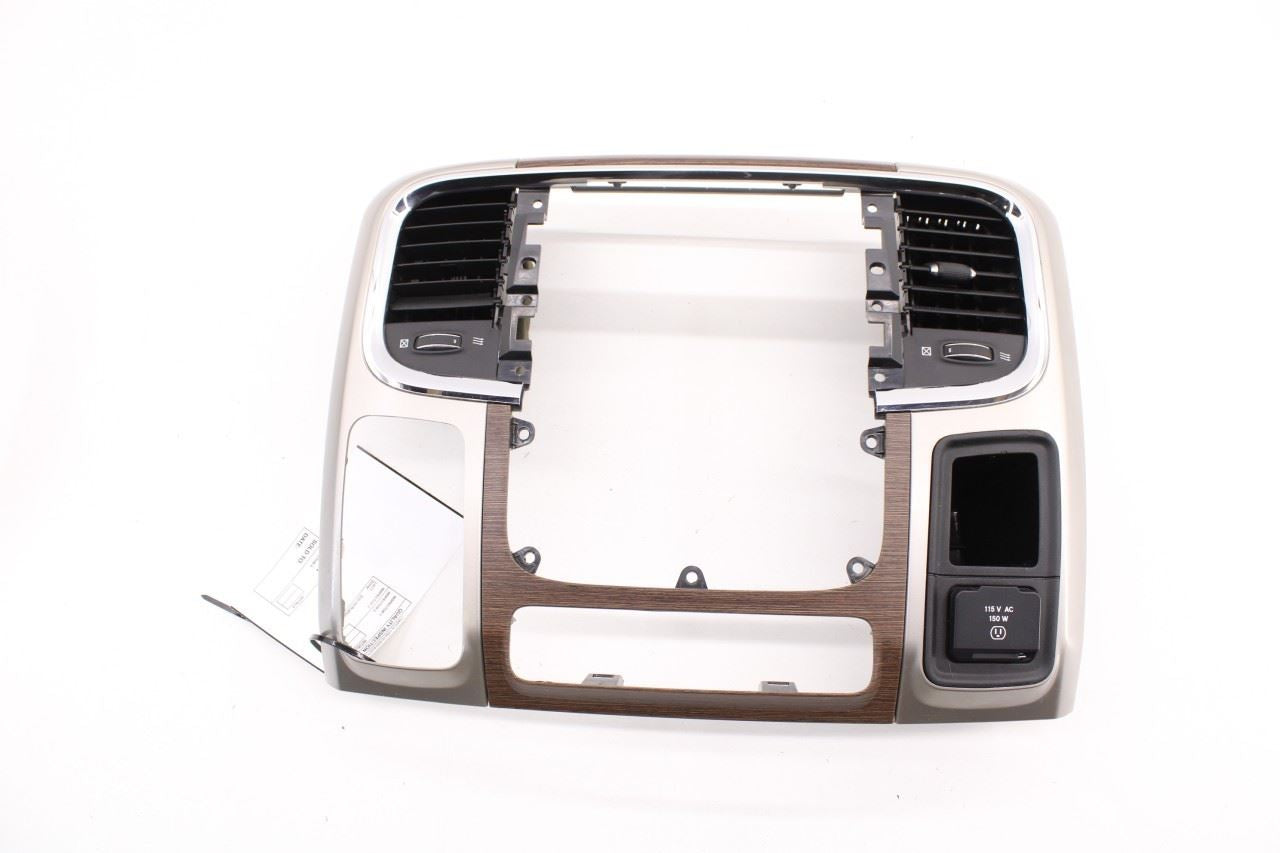 2013-2018 RAM 1500 Laramie Dash Center Screen Bezel Trim w/ Air Vent Grilles - Alshned Auto Parts