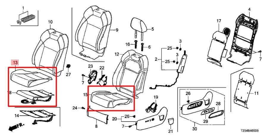 2014-2020 Acura MDX Advance 3.5L AWD Front Driver Left Side Seat Lower Cushion - Alshned Auto Parts