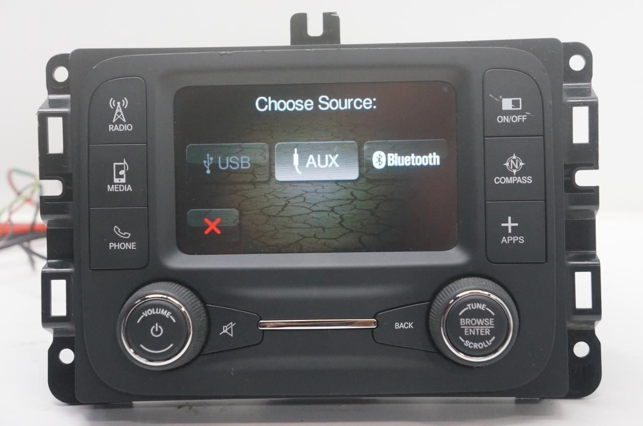 2015-2017 Jeep Renegade Audio Radio Receiver Uconnect w/ 5'' Display 07356594700 - Alshned Auto Parts