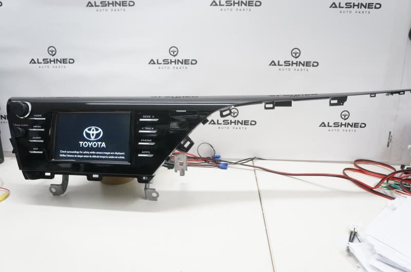 19 20 Toyota Camry Touchscreen GPS Radio Display Receiver 86140-06410 OEM *ReaD* - Alshned Auto Parts
