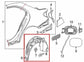 15-21 Mercedes-Benz C300 4Matic Rear Right Wheelhouse Liner Splash Shield *ReaD*1