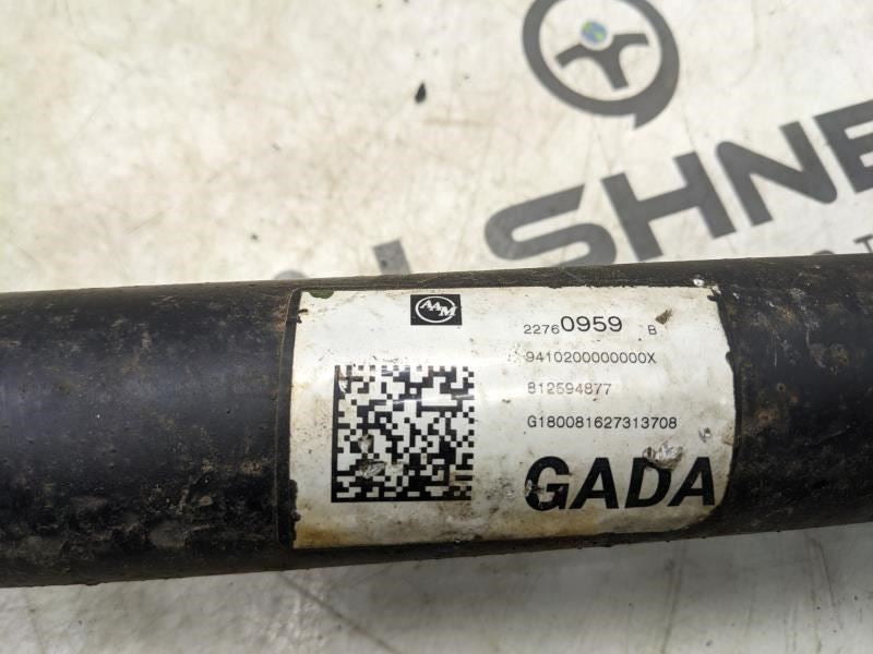 2014-18 Chevrolet Silverado 1500 4.3L Front Axle Drive Propeller Shaft 22760959 - Alshned Auto Parts