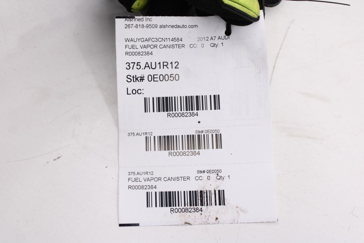 2012-2018 Audi A7 Premium 3L Fuel Vapor Evaporator Emission Canister 8K0201801C 11