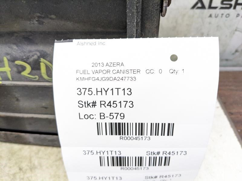 2012-2017 Hyundai Azera Fuel Vapor Evaporator Emission Canister 31400-3V500 OEM - Alshned Auto Parts