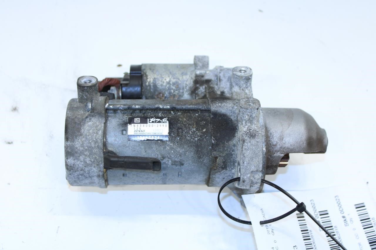 2017-2019 GMC Acadia SLT-1 3.6L Engine Starter Motor 12667974 OEM - Alshned Auto Parts