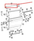 17-24 Chrysler Pacifica Rear Left Slide Door Upper Roller Track Rail 68186033AC - Alshned Auto Parts
