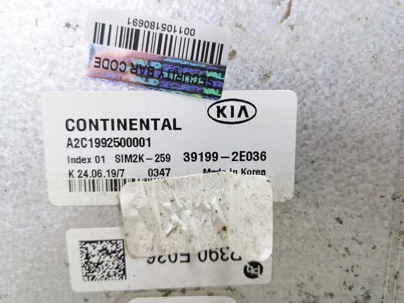 2019 Kia Forte Engine Computer Control Module ECU ECM 39199-2E036 OEM *ReaD* - Alshned Auto Parts