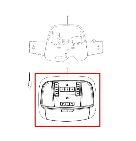 2017-2020 Dodge Durango Front Overhead Console Dome Light Lamp 1UC571X9AF OEM - Alshned Auto Parts