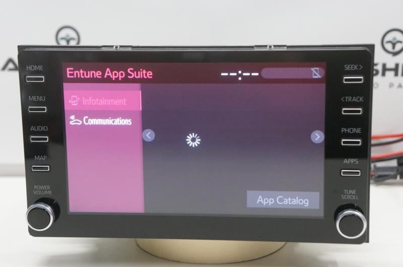 20-21 Toyota Corolla Pioneer Navi Radio Faceplate Control w Receiver and Display6