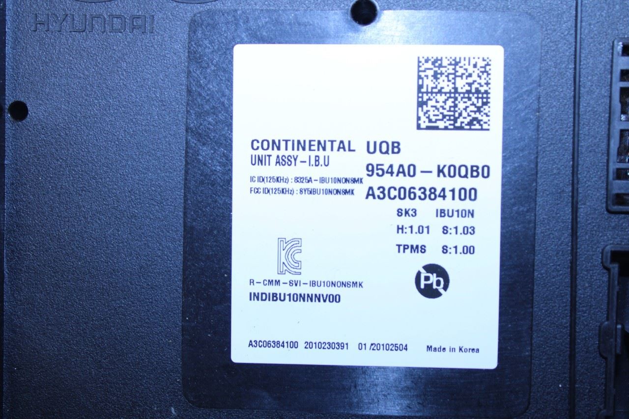 2020-2022 KIA Soul LX Body Computer Control Module BCM BCU 954A0-K0QB0 OEM - Alshned Auto Parts