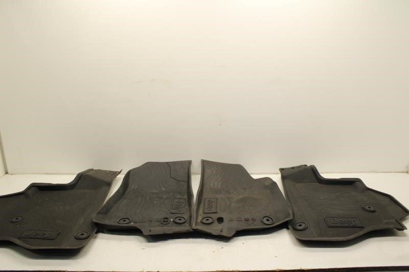 20-24 Jeep Gladiator Front and Rear All Weather Rubber Slush Mats Set 82215626AC - Alshned Auto Parts