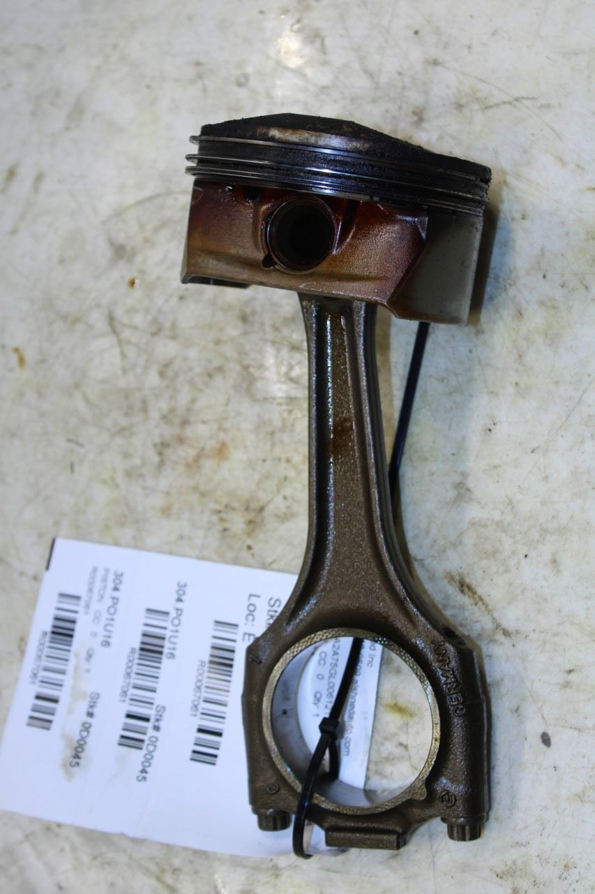 2011-2016 Porsche Panamera 4 3.6L Engine Piston Right No 3 with Connecting Rod - Alshned Auto Parts