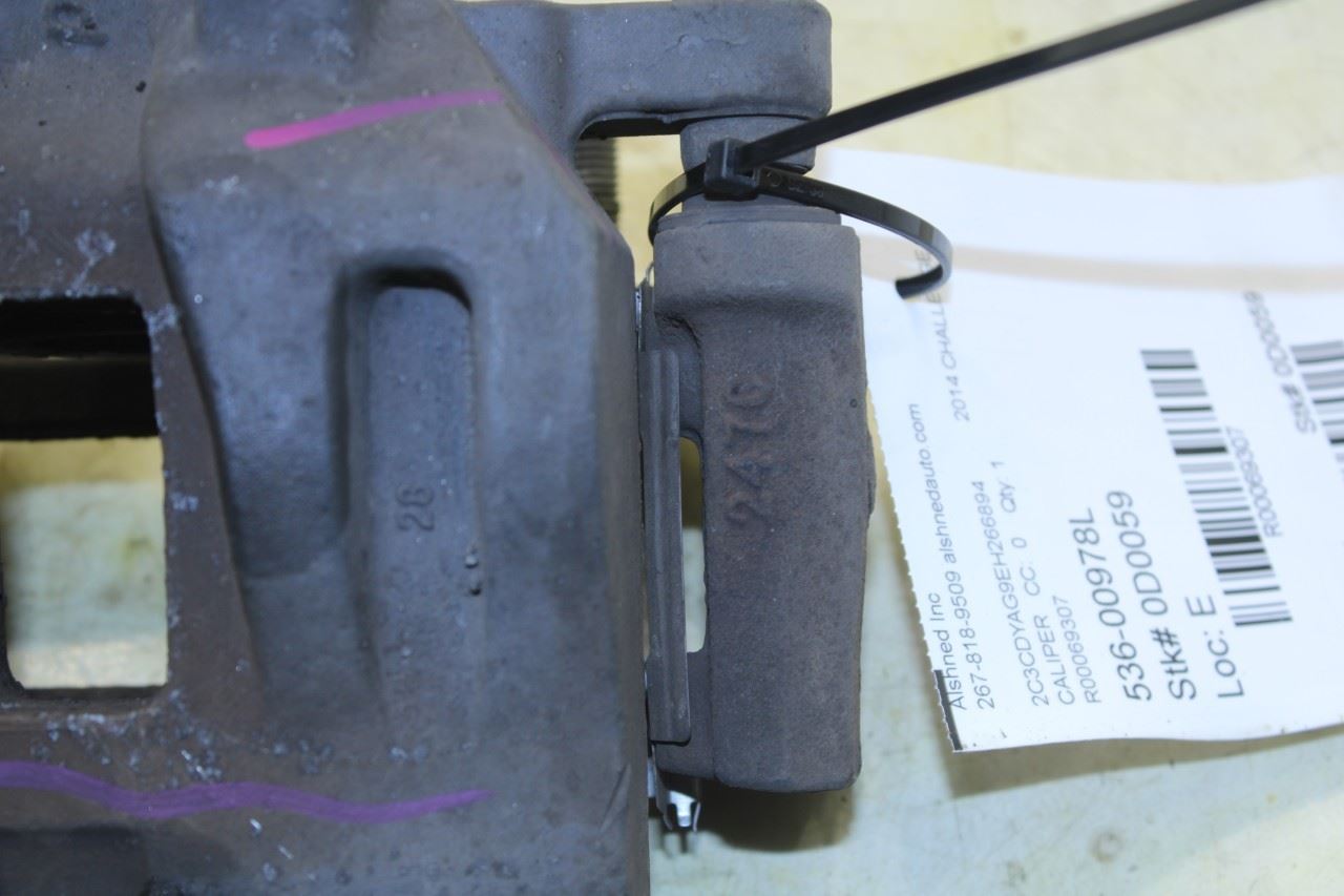 2011-20 Dodge Challenger SXT Front Left Driver Side Brake Disc Caliper 5142557AB - Alshned Auto Parts