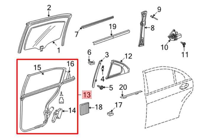2007-2013 Mercedes-Benz S550 Rear Left Door Window Sun Shade 221-810-05-20 OEM - Alshned Auto Parts