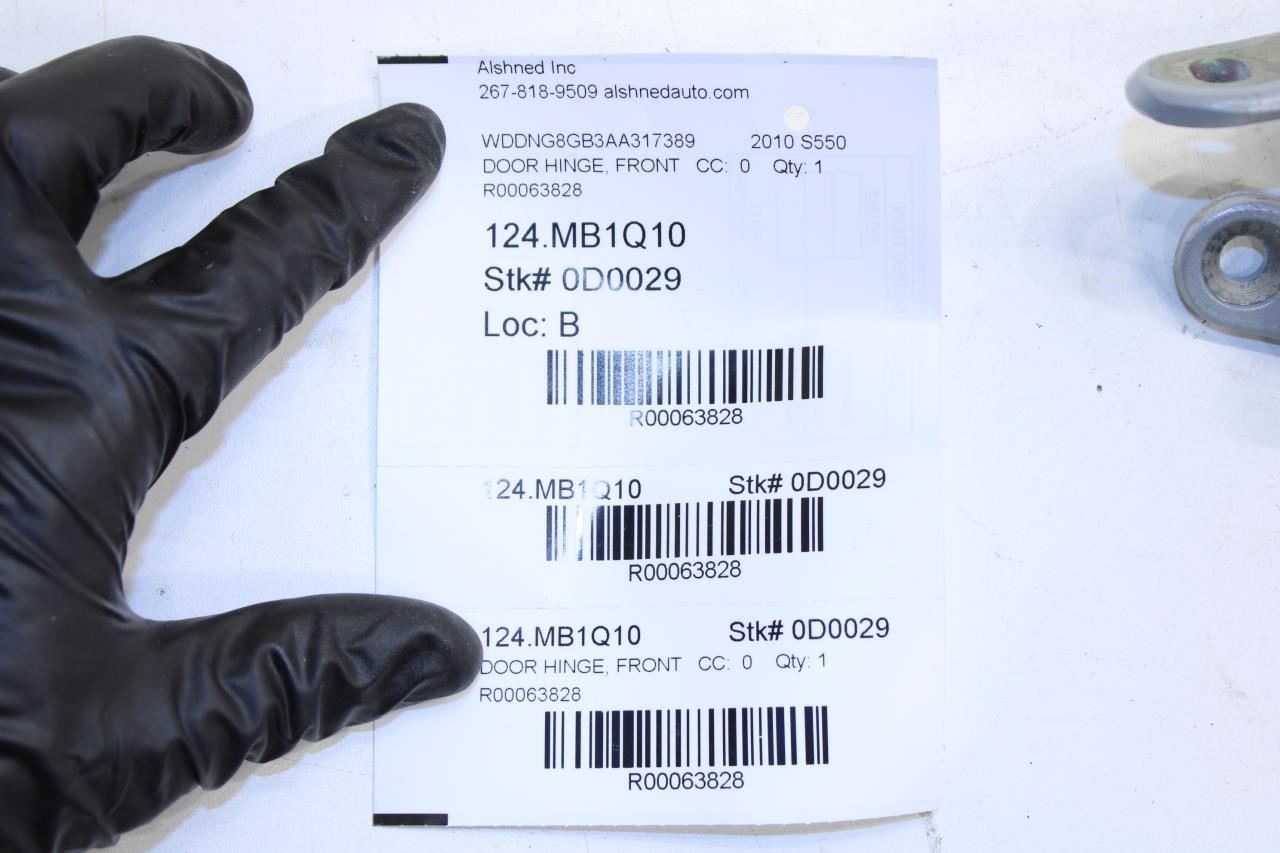 07-11 Mercedes-Benz S550 Front RH Door Hinge Upper and Lower Pair 221-720-10-37 - Alshned Auto Parts
