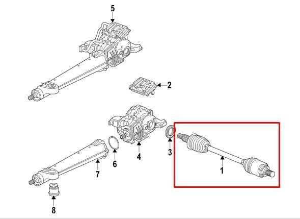 18-2024 GMC Terrain Denali AWD Rear Right Side Drive CV Axle Shaft 84749539 OEM - Alshned Auto Parts