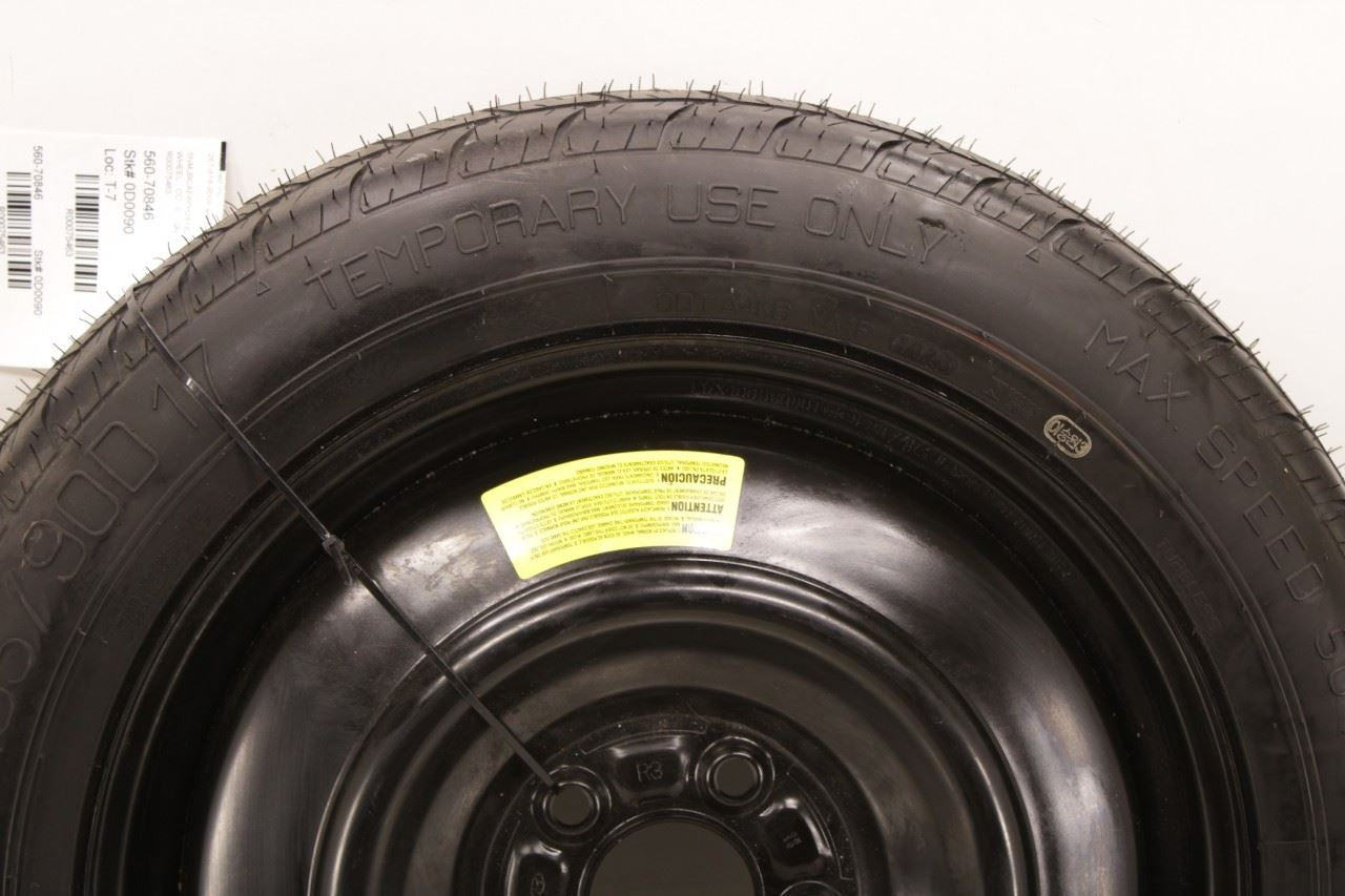 22-25 Hyundai Tucson SEL Spare Wheel Tire Kumho T135/90D17 104M 52919-R5100 OEM - Alshned Auto Parts