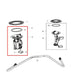 2012-2013 Jeep Patriot Latitude 2.4L 4WD Fuel Pump Assembly 05105075AC OEM - Alshned Auto Parts