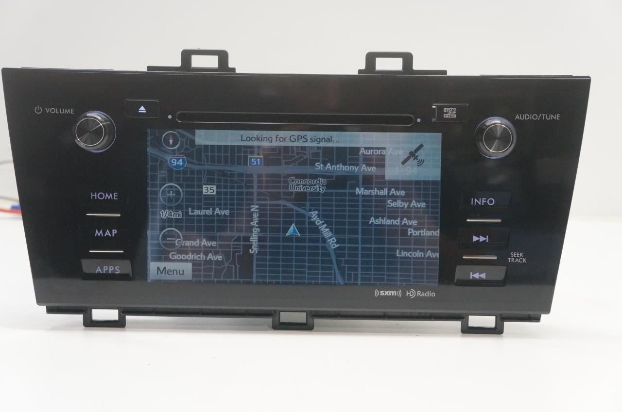 2016 Subaru Legacy Fujitsu Ten Navi Audio Radio CD Player Receiver with Display - Alshned Auto Parts