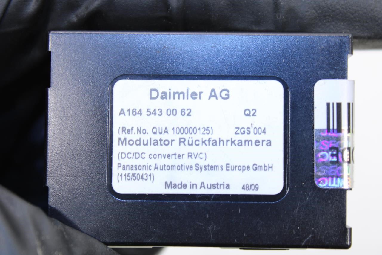 07-2013 Mercedes-Benz S550 Rear Park Assist View Camera Modulator Control Module - Alshned Auto Parts
