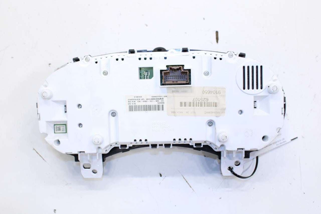 2015 Jeep Grand Cherokee Speed Gauge Instrument Cluster 223K Mileage 68244038AC - Alshned Auto Parts
