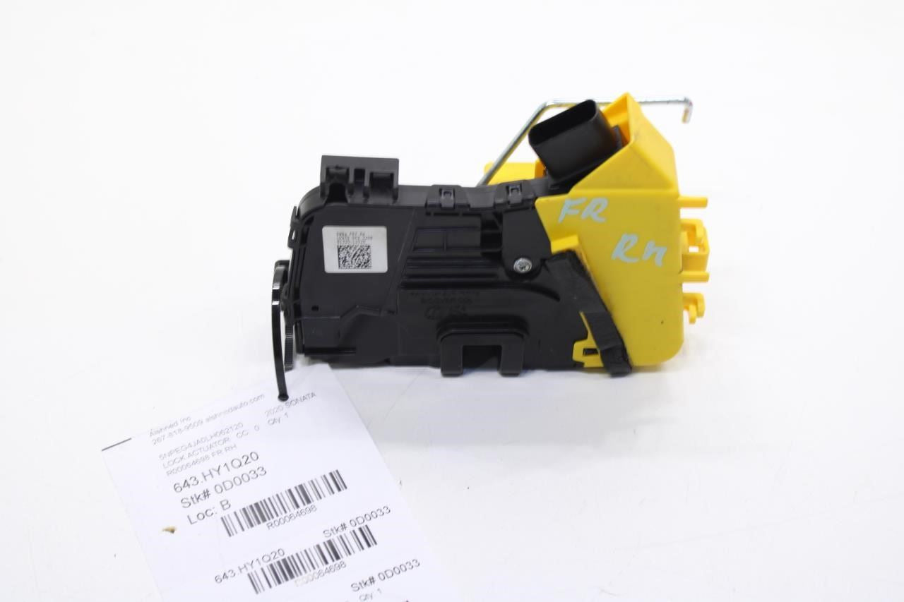 2020-23 Hyundai Sonata SE Front Right Side Door Lock Latch Actuator 81320-L1020 - Alshned Auto Parts