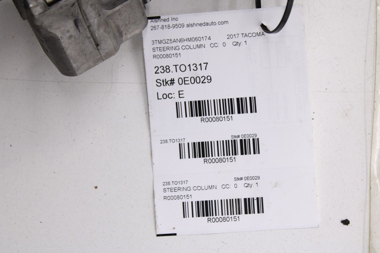 2015-23 Toyota Tacoma Limited 3.5L 4WD Steering Column Assembly 45250-04240 OEM - Alshned Auto Parts