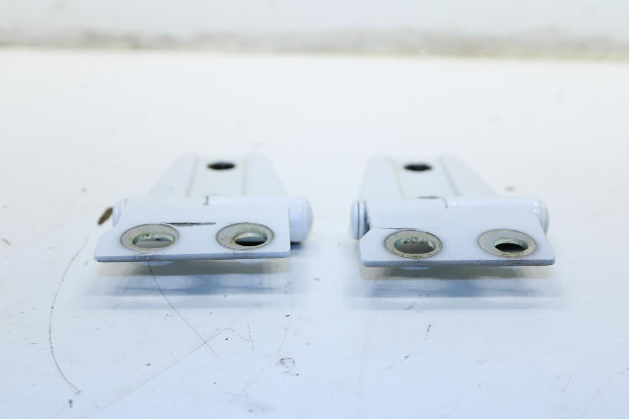 2010-2015 Jeep Wrangler Front RH and LH Hood Hinge Set w/ Bolts 55395396AE OEM - Alshned Auto Parts