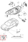 2011-2018 Porsche Cayenne S Front Right and Left Side Fog Light Lamp 955631163001
