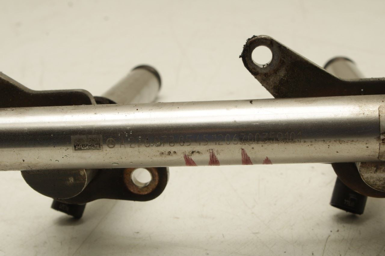 12-16 Mercedes-Benz E350 Sport 4Matic 3.5L AWD Right Side Fuel Rail w/ Injectors - Alshned Auto Parts