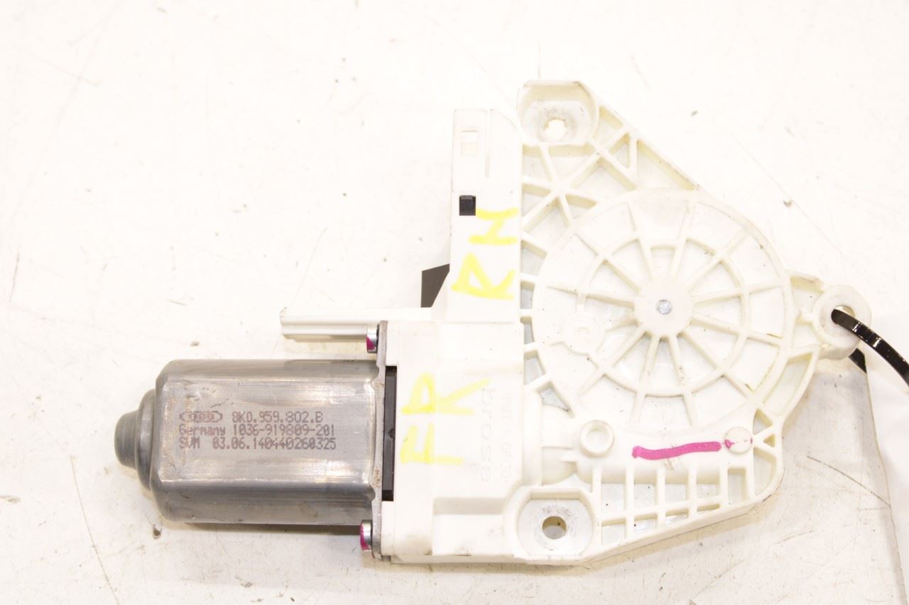 11-2018 Porsche Cayenne Platinum Front Right Door Power Window Motor 8K0959802B - Alshned Auto Parts