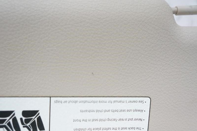 13-16 BMW 328i xDrive Front Passenger Right Side Sun Visor w/ Illuminated Mirror - Alshned Auto Parts