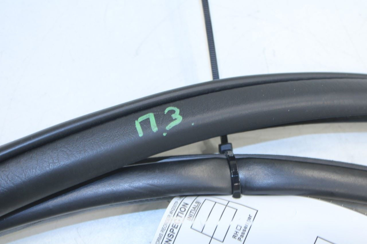 2016-2020 Nissan Pathfinder SV Rear Right Door Weatherstrip On Body 76923-3KA1A - Alshned Auto Parts