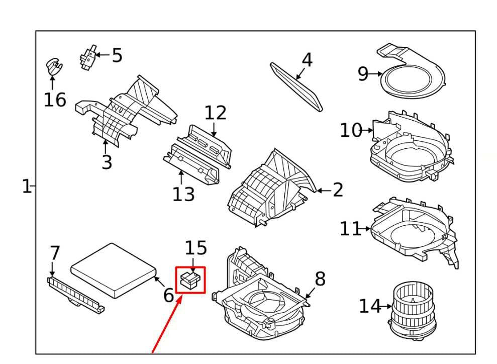 2022-2025 Hyundai Tucson SEL HVAC Heater Blower Motor Resistor 97234-CL000 OEM - Alshned Auto Parts