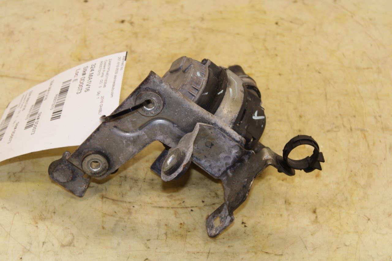 14-21 Maserati Ghibli S Q4 3.0L Electric Auxiliary Coolant Water Pump w/ Bracket - Alshned Auto Parts