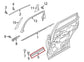 19-25 Infiniti QX50 Luxe Rear Left Side Door Lower Garnish Molding 82871-5NA0A - Alshned Auto Parts