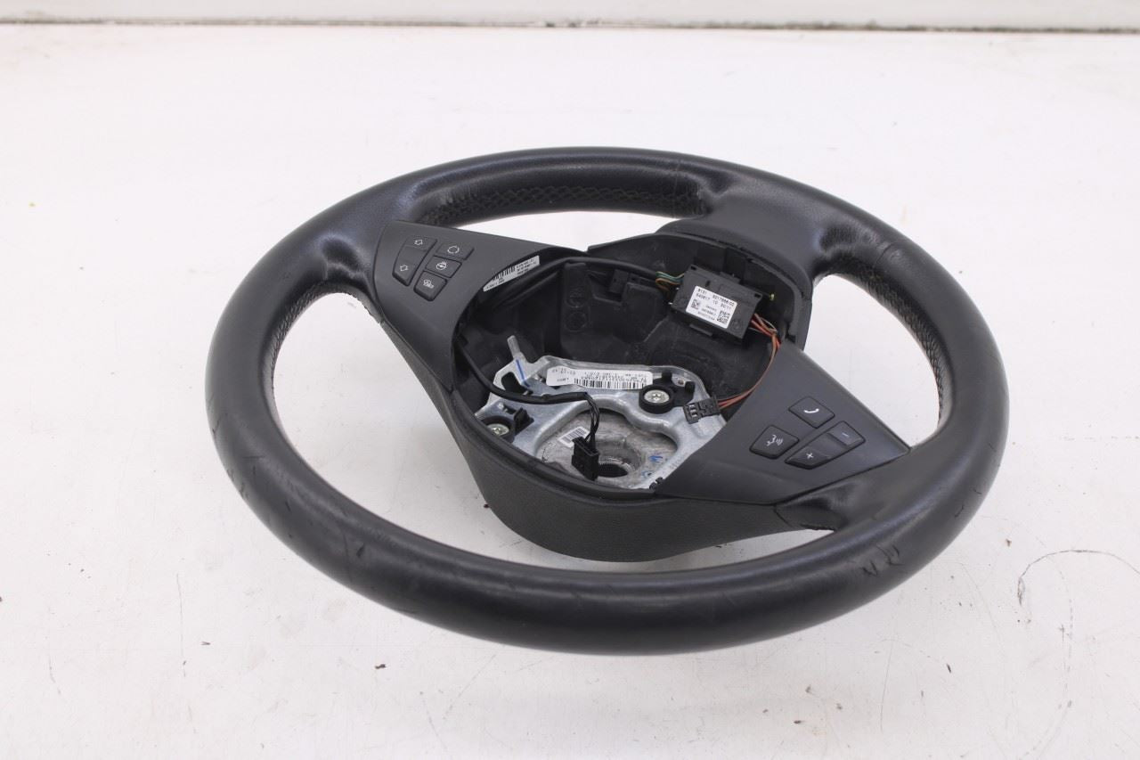 2007-2013 BMW X5 xDrive35i 3.0L AWD Steering Wheel Leather w/ Control Buttons4